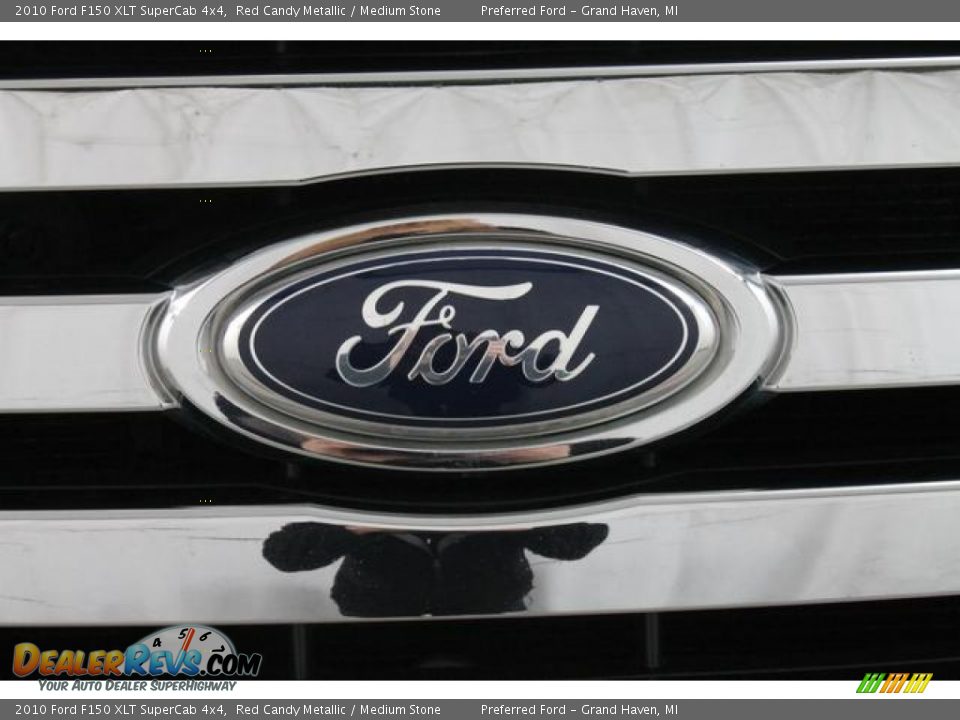 2010 Ford F150 XLT SuperCab 4x4 Red Candy Metallic / Medium Stone Photo #14