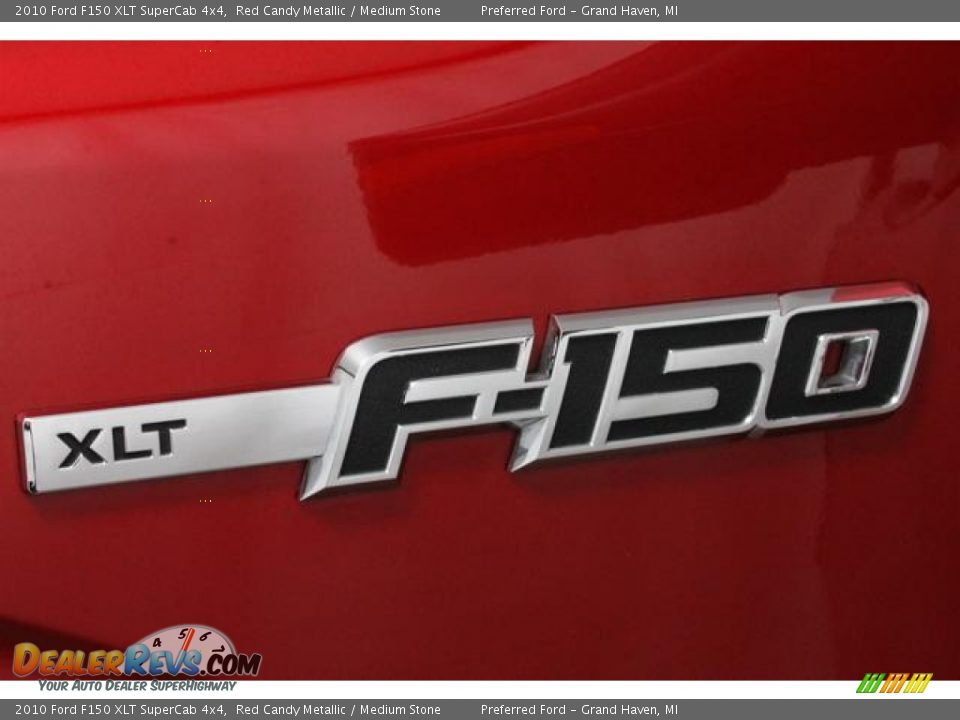 2010 Ford F150 XLT SuperCab 4x4 Red Candy Metallic / Medium Stone Photo #15