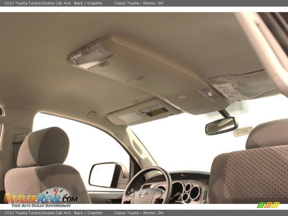 2013 Toyota Tundra Double Cab 4x4 Black / Graphite Photo #23