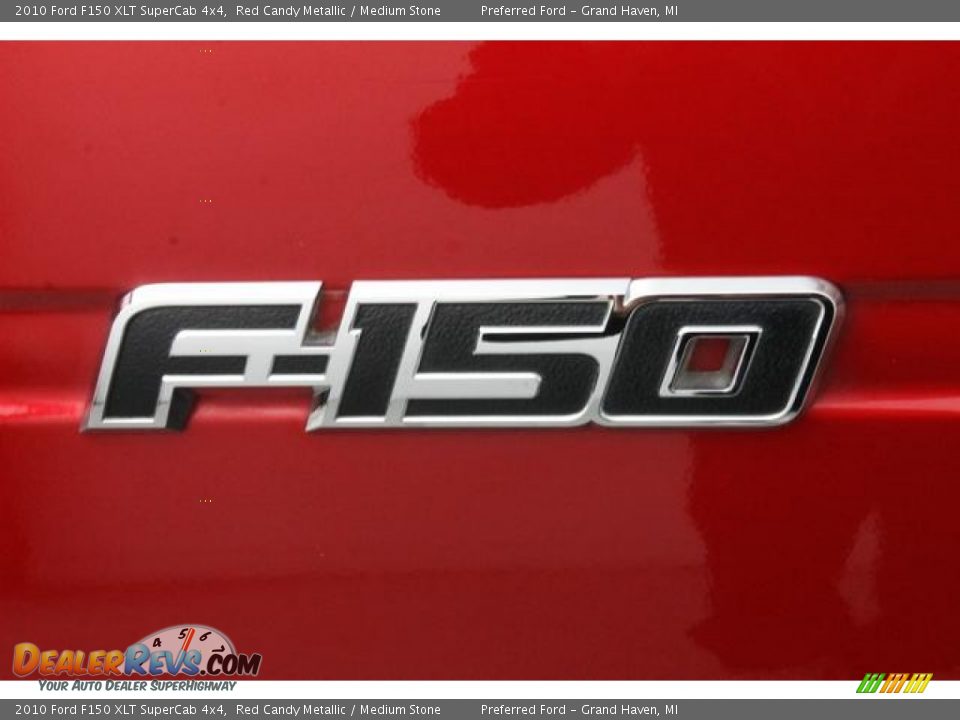 2010 Ford F150 XLT SuperCab 4x4 Red Candy Metallic / Medium Stone Photo #17