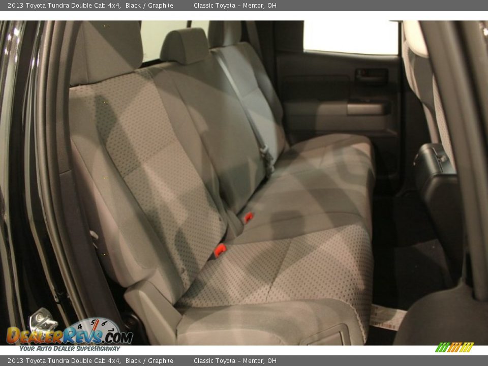 2013 Toyota Tundra Double Cab 4x4 Black / Graphite Photo #25