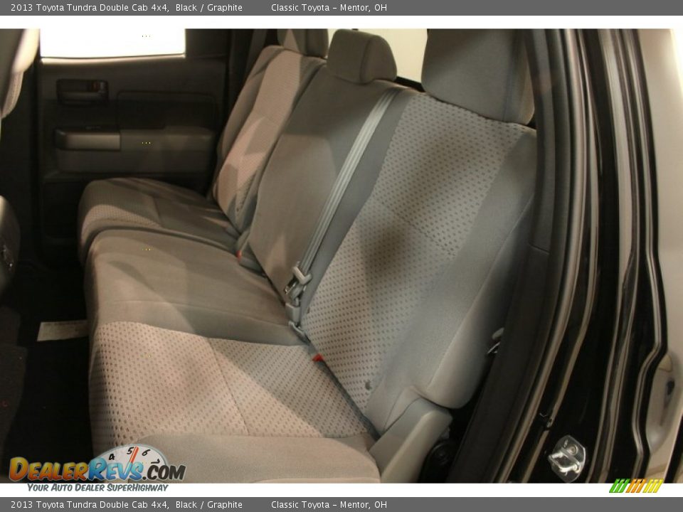 2013 Toyota Tundra Double Cab 4x4 Black / Graphite Photo #26