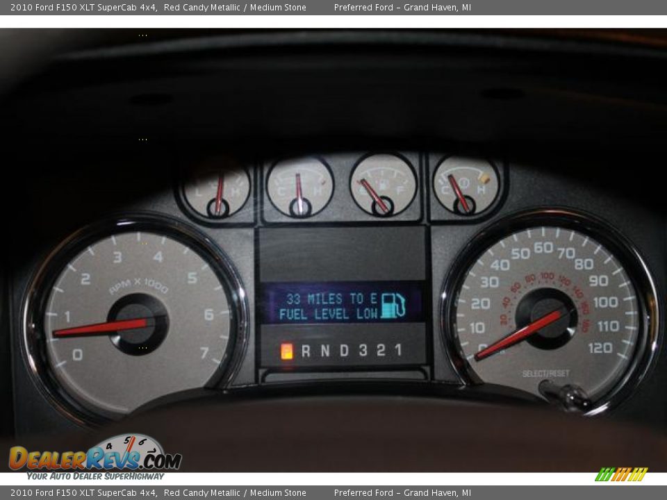 2010 Ford F150 XLT SuperCab 4x4 Red Candy Metallic / Medium Stone Photo #19