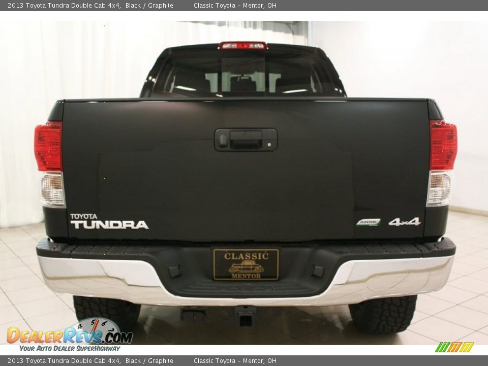2013 Toyota Tundra Double Cab 4x4 Black / Graphite Photo #29