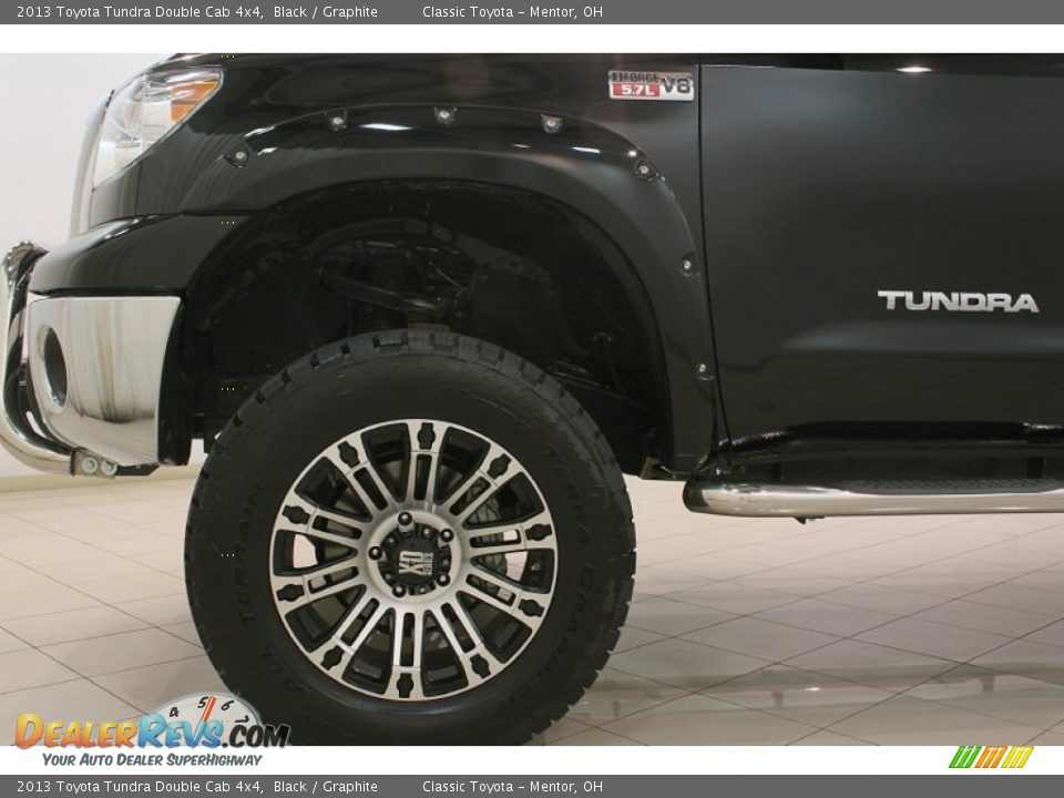 2013 Toyota Tundra Double Cab 4x4 Black / Graphite Photo #32
