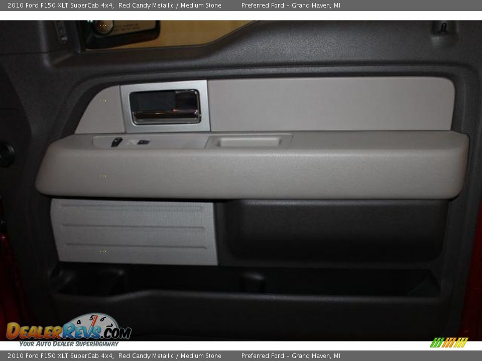 2010 Ford F150 XLT SuperCab 4x4 Red Candy Metallic / Medium Stone Photo #32