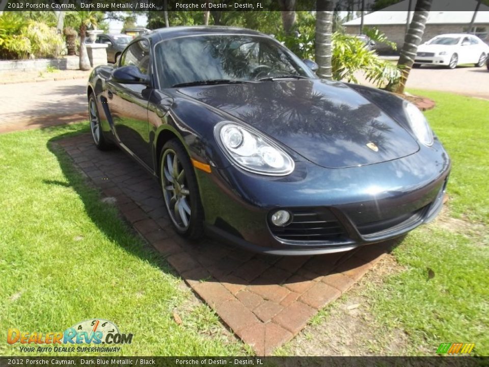 Front 3/4 View of 2012 Porsche Cayman  Photo #8