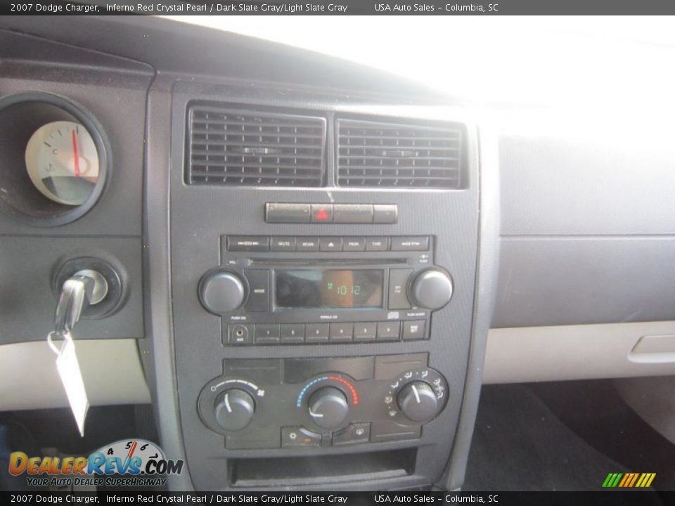 2007 Dodge Charger Inferno Red Crystal Pearl / Dark Slate Gray/Light Slate Gray Photo #18