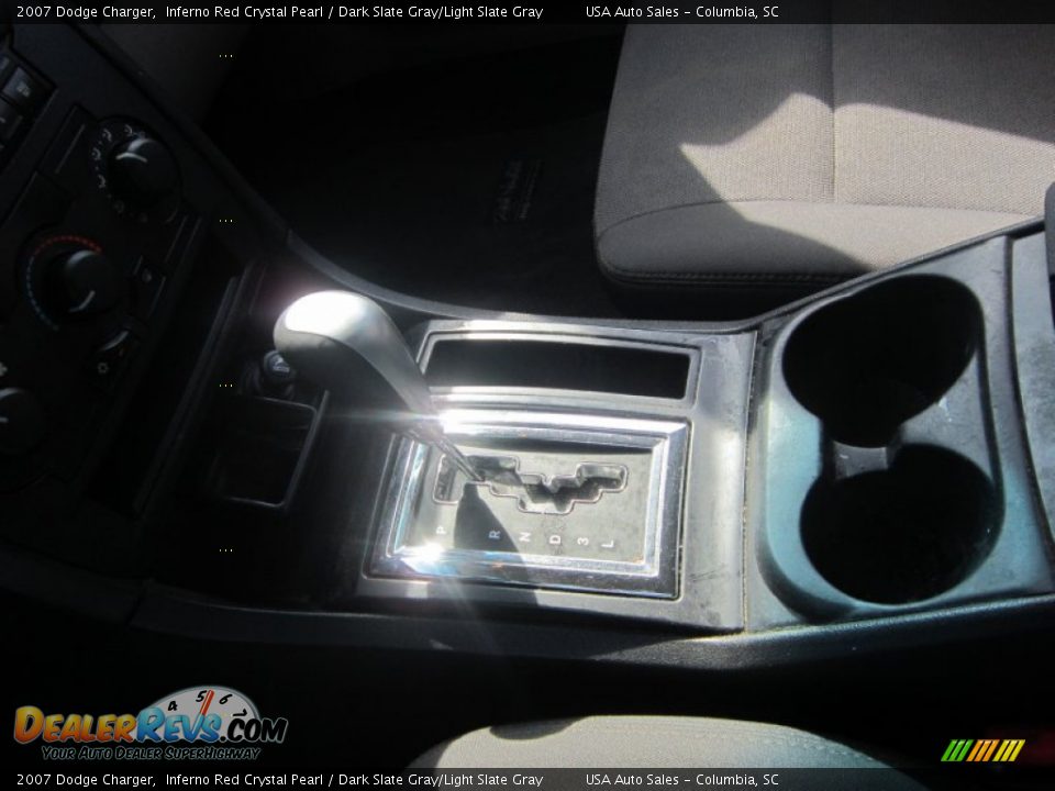 2007 Dodge Charger Inferno Red Crystal Pearl / Dark Slate Gray/Light Slate Gray Photo #19