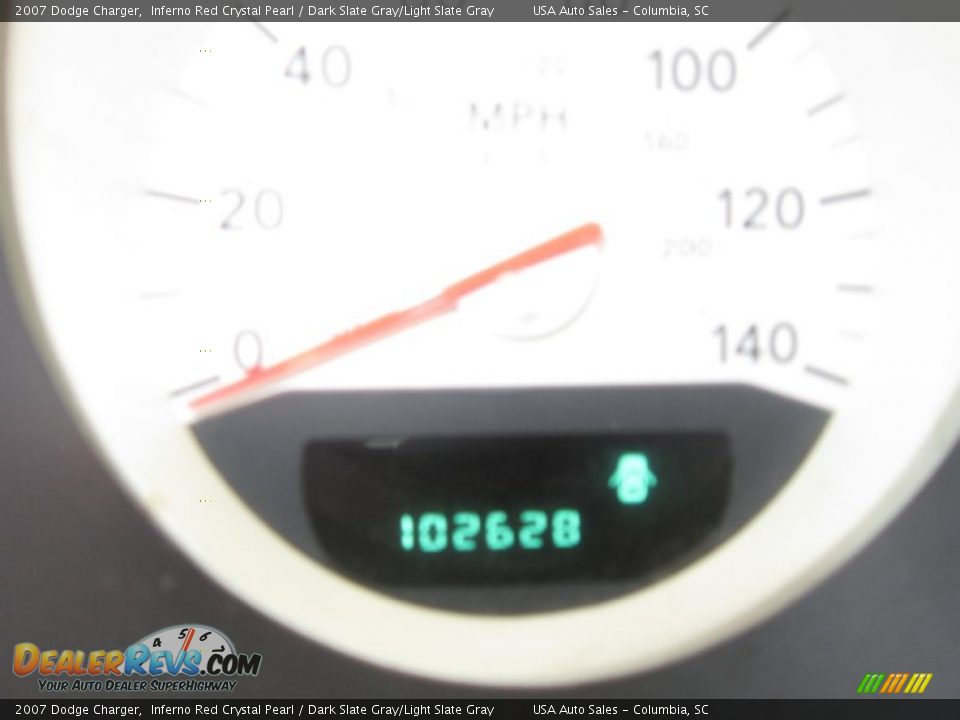 2007 Dodge Charger Inferno Red Crystal Pearl / Dark Slate Gray/Light Slate Gray Photo #21