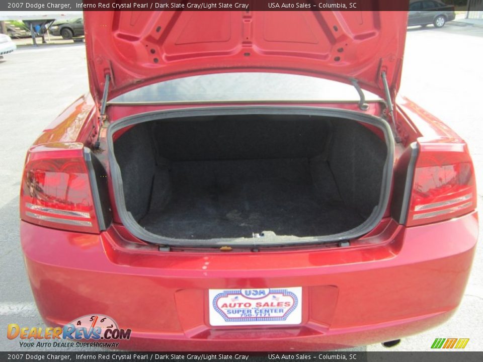 2007 Dodge Charger Inferno Red Crystal Pearl / Dark Slate Gray/Light Slate Gray Photo #23