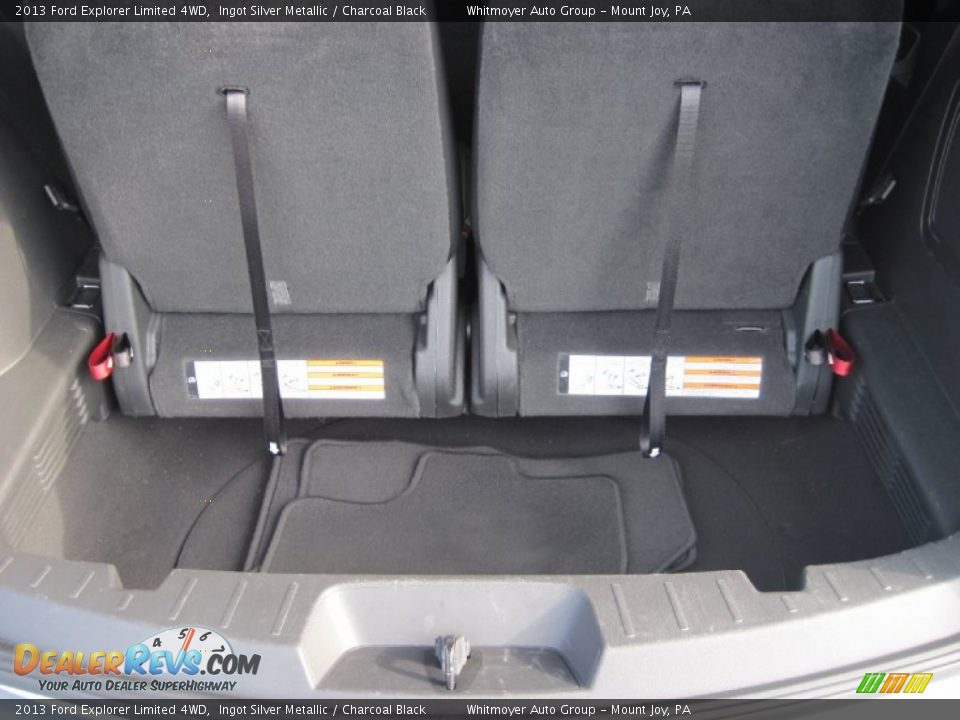 2013 Ford Explorer Limited 4WD Ingot Silver Metallic / Charcoal Black Photo #12