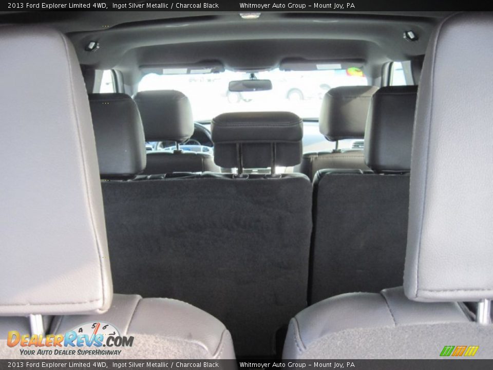 2013 Ford Explorer Limited 4WD Ingot Silver Metallic / Charcoal Black Photo #13