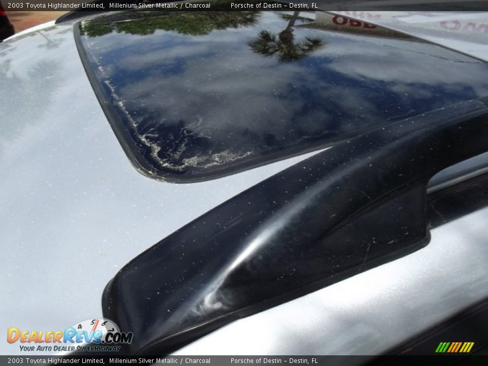 2003 Toyota Highlander Limited Millenium Silver Metallic / Charcoal Photo #7