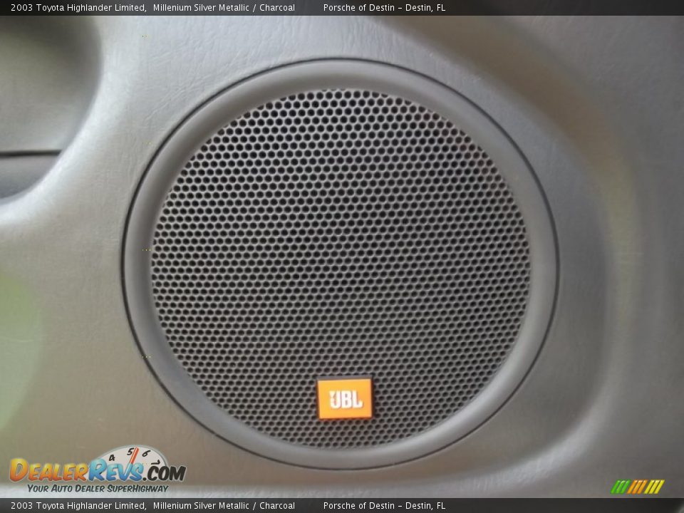 2003 Toyota Highlander Limited Millenium Silver Metallic / Charcoal Photo #18