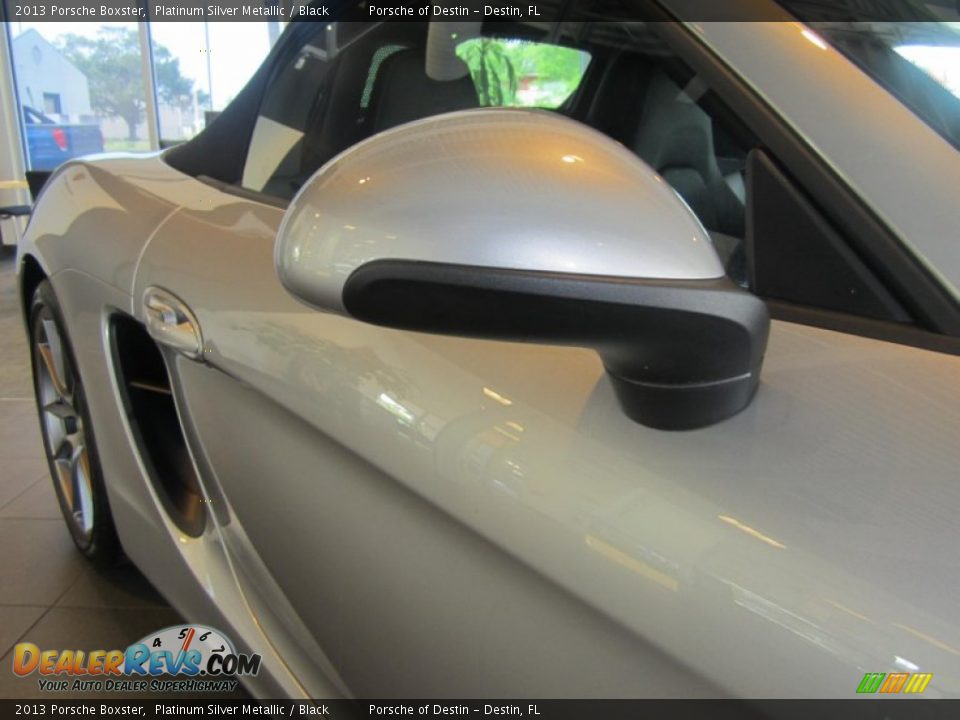 2013 Porsche Boxster Platinum Silver Metallic / Black Photo #7