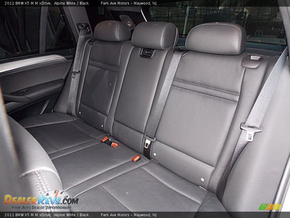 Rear Seat of 2011 BMW X5 M M xDrive Photo #14