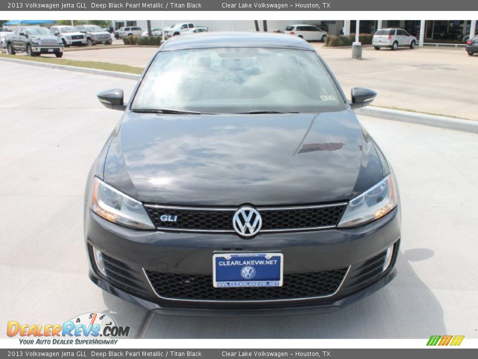 2013 Volkswagen Jetta GLI Deep Black Pearl Metallic / Titan Black Photo #2