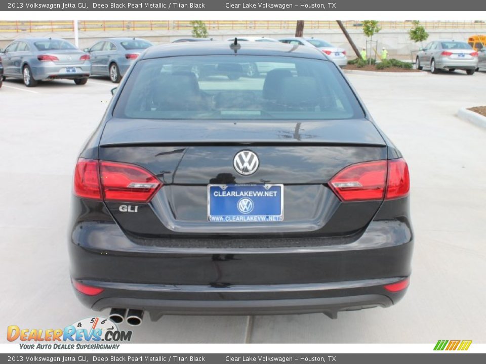 2013 Volkswagen Jetta GLI Deep Black Pearl Metallic / Titan Black Photo #8