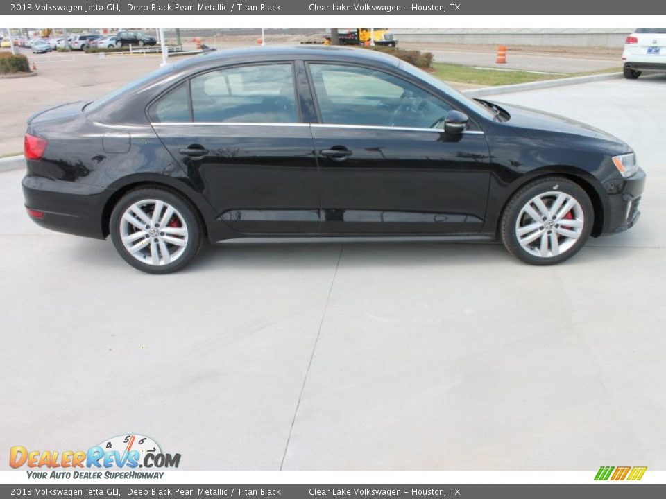 2013 Volkswagen Jetta GLI Deep Black Pearl Metallic / Titan Black Photo #10