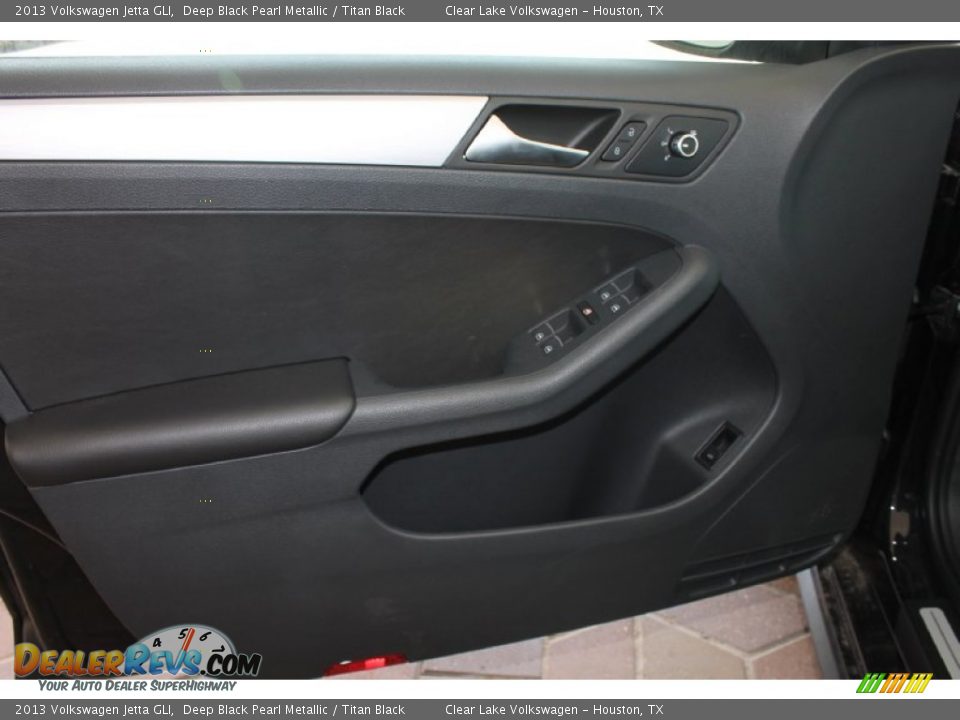 2013 Volkswagen Jetta GLI Deep Black Pearl Metallic / Titan Black Photo #11