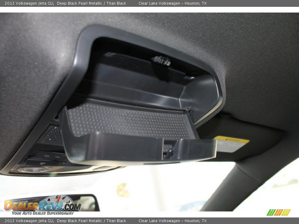 2013 Volkswagen Jetta GLI Deep Black Pearl Metallic / Titan Black Photo #16