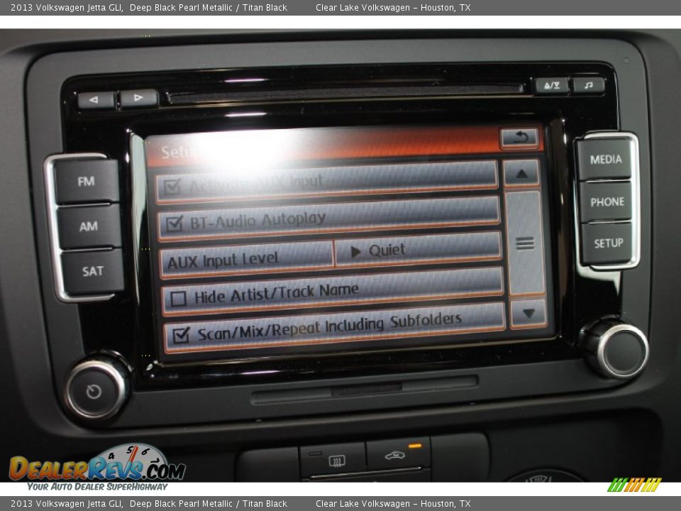 2013 Volkswagen Jetta GLI Deep Black Pearl Metallic / Titan Black Photo #22