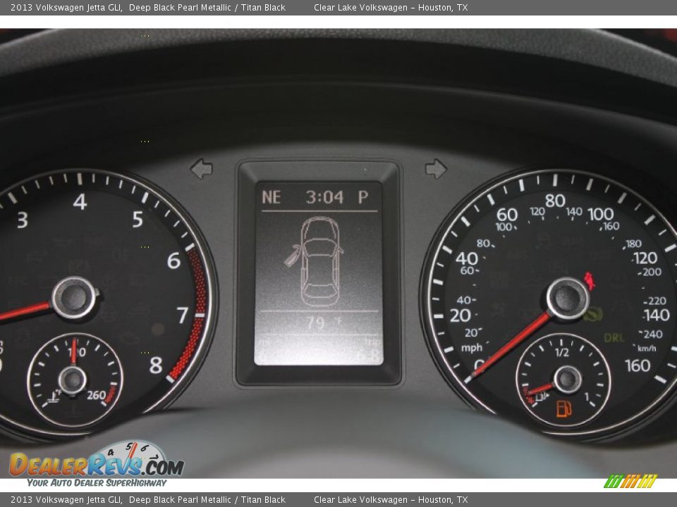 2013 Volkswagen Jetta GLI Deep Black Pearl Metallic / Titan Black Photo #30