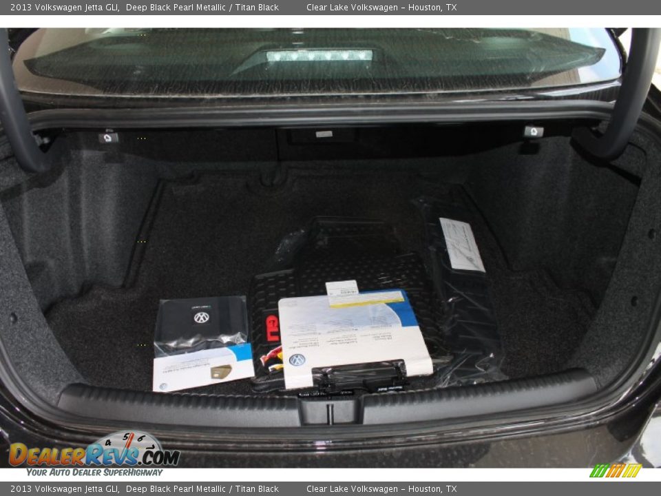 2013 Volkswagen Jetta GLI Deep Black Pearl Metallic / Titan Black Photo #34