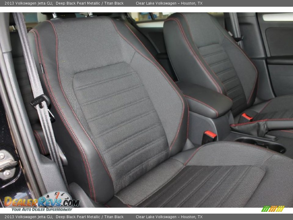 2013 Volkswagen Jetta GLI Deep Black Pearl Metallic / Titan Black Photo #36