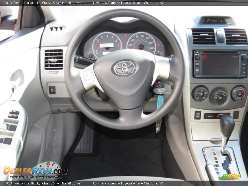 2013 Toyota Corolla LE Classic Silver Metallic / Ash Photo #5