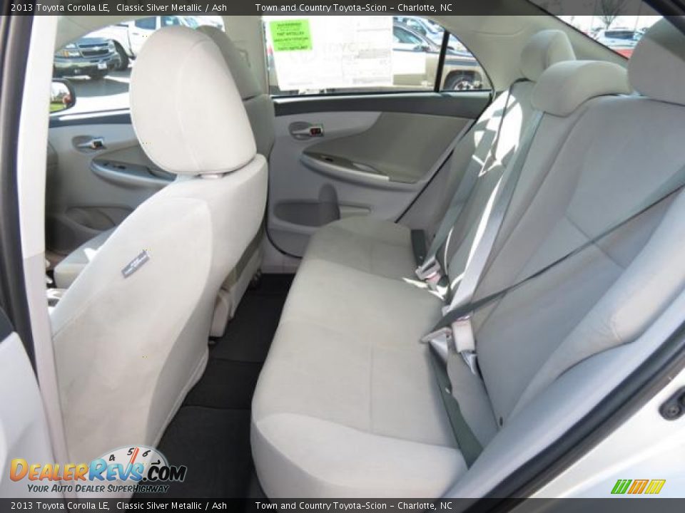 2013 Toyota Corolla LE Classic Silver Metallic / Ash Photo #6