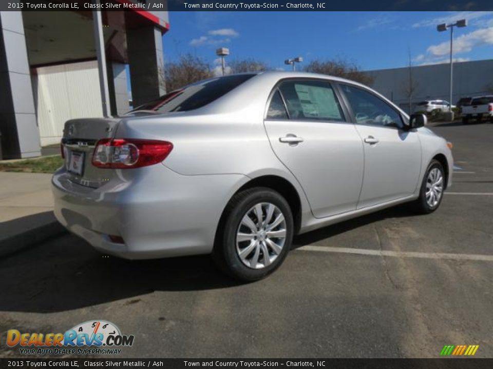2013 Toyota Corolla LE Classic Silver Metallic / Ash Photo #16