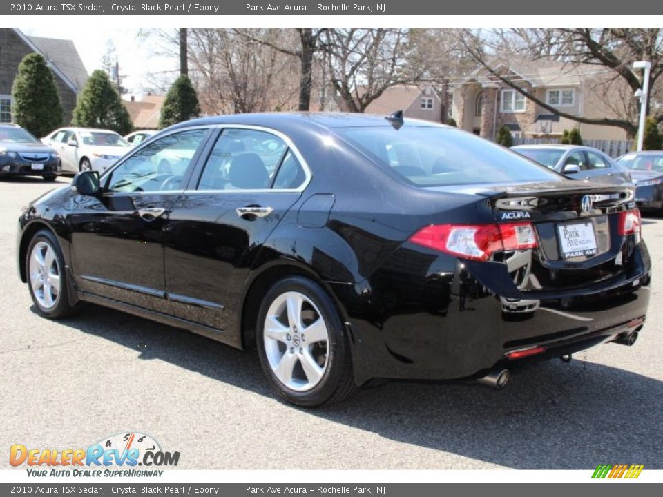 2010 Acura TSX Sedan Crystal Black Pearl / Ebony Photo #5