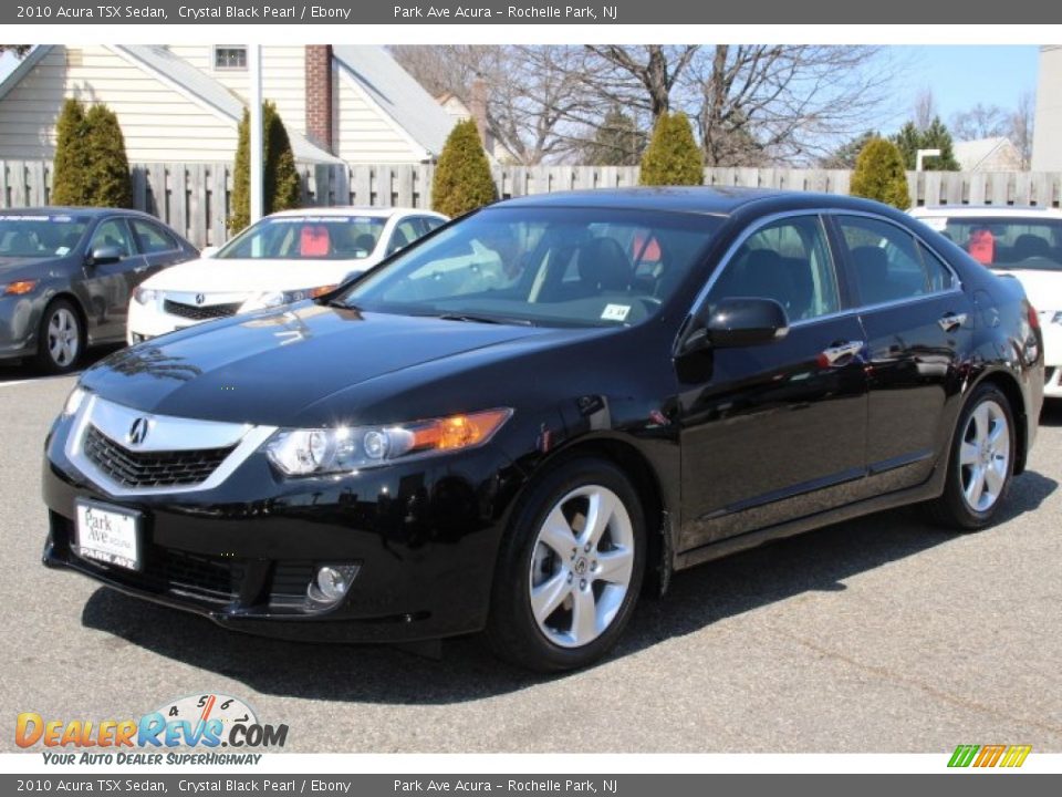 2010 Acura TSX Sedan Crystal Black Pearl / Ebony Photo #7