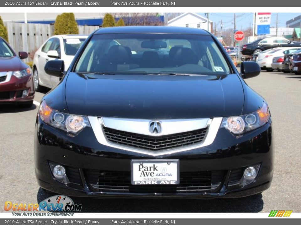 2010 Acura TSX Sedan Crystal Black Pearl / Ebony Photo #8