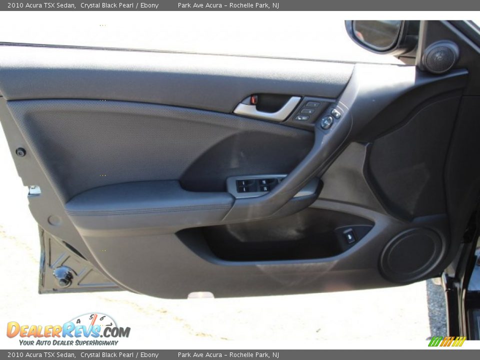 2010 Acura TSX Sedan Crystal Black Pearl / Ebony Photo #9