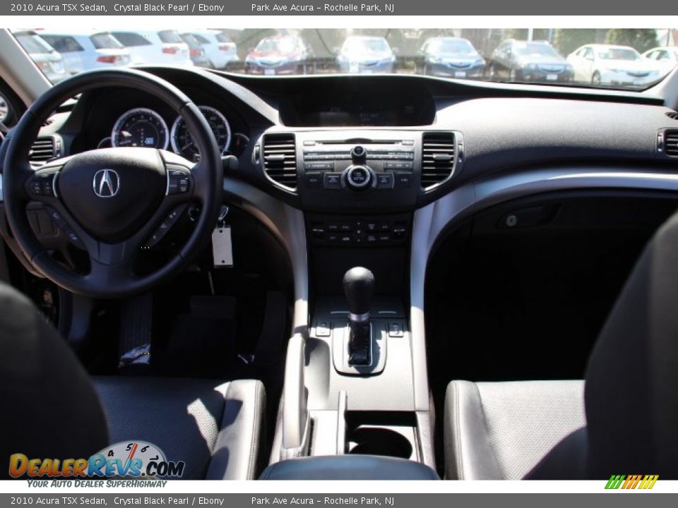 2010 Acura TSX Sedan Crystal Black Pearl / Ebony Photo #13