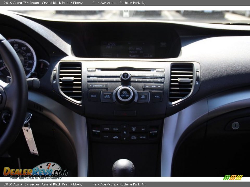 2010 Acura TSX Sedan Crystal Black Pearl / Ebony Photo #14