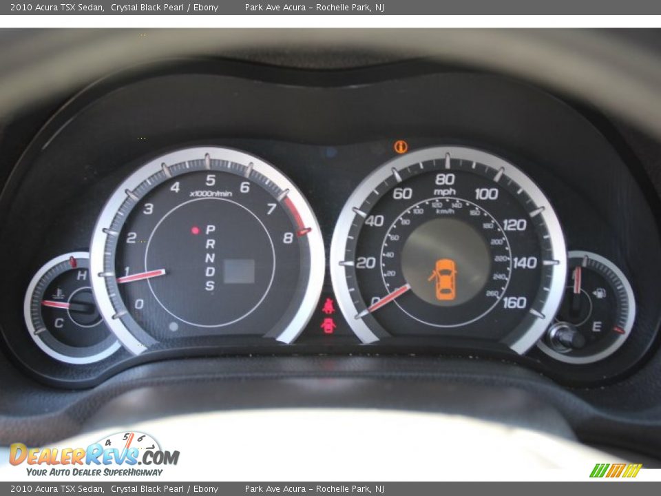 2010 Acura TSX Sedan Crystal Black Pearl / Ebony Photo #19