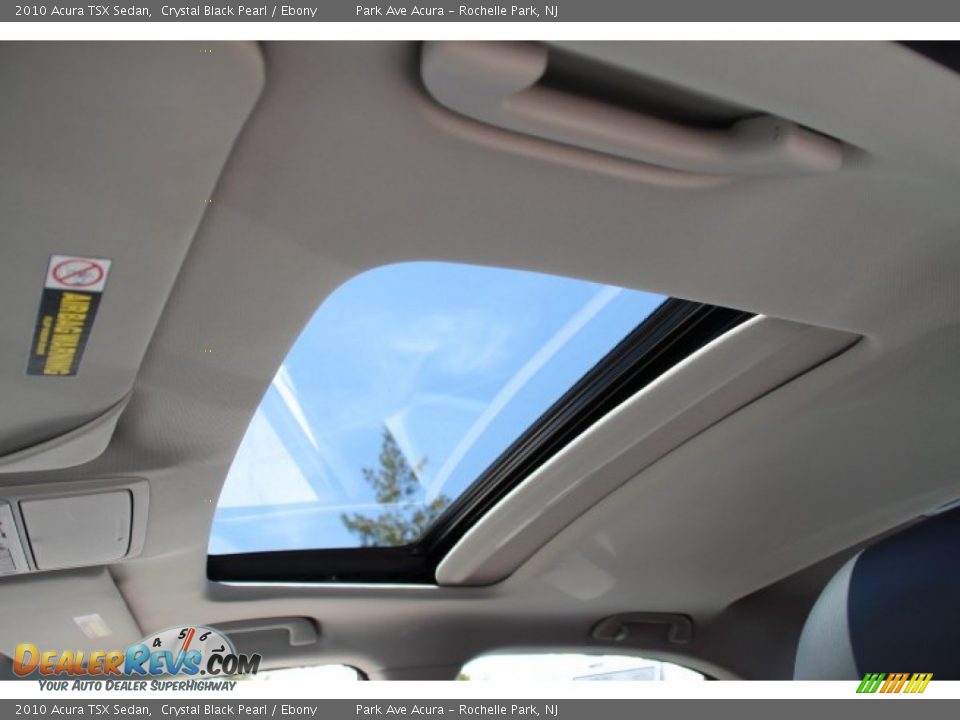2010 Acura TSX Sedan Crystal Black Pearl / Ebony Photo #20