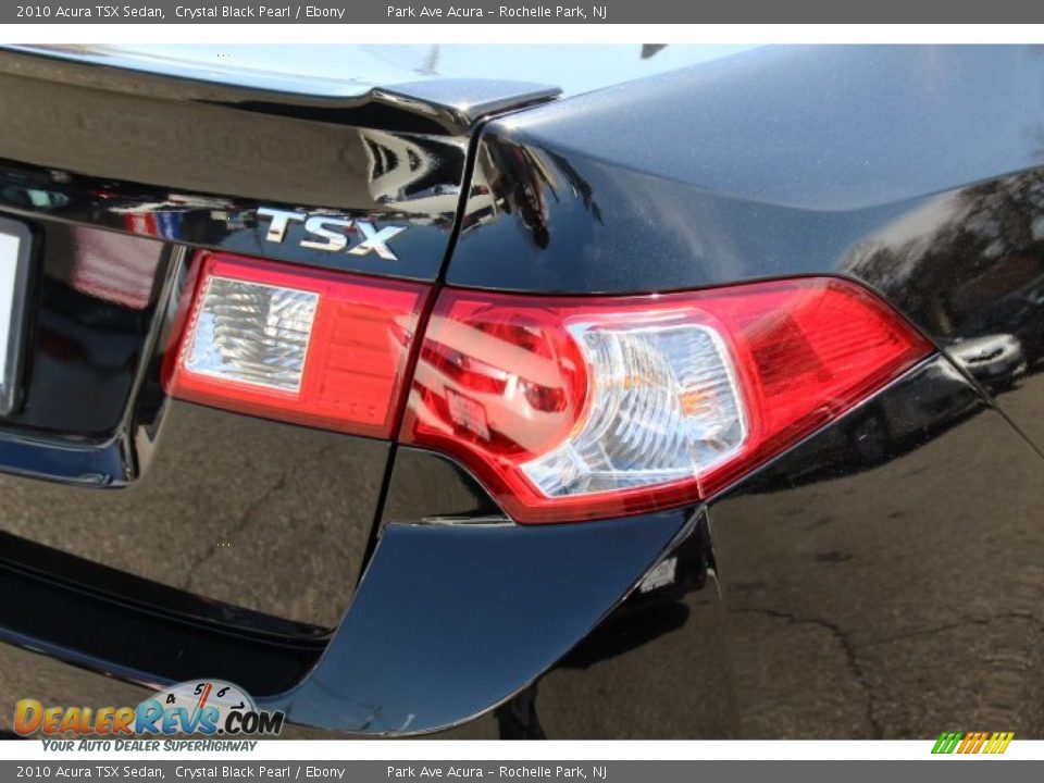 2010 Acura TSX Sedan Crystal Black Pearl / Ebony Photo #22