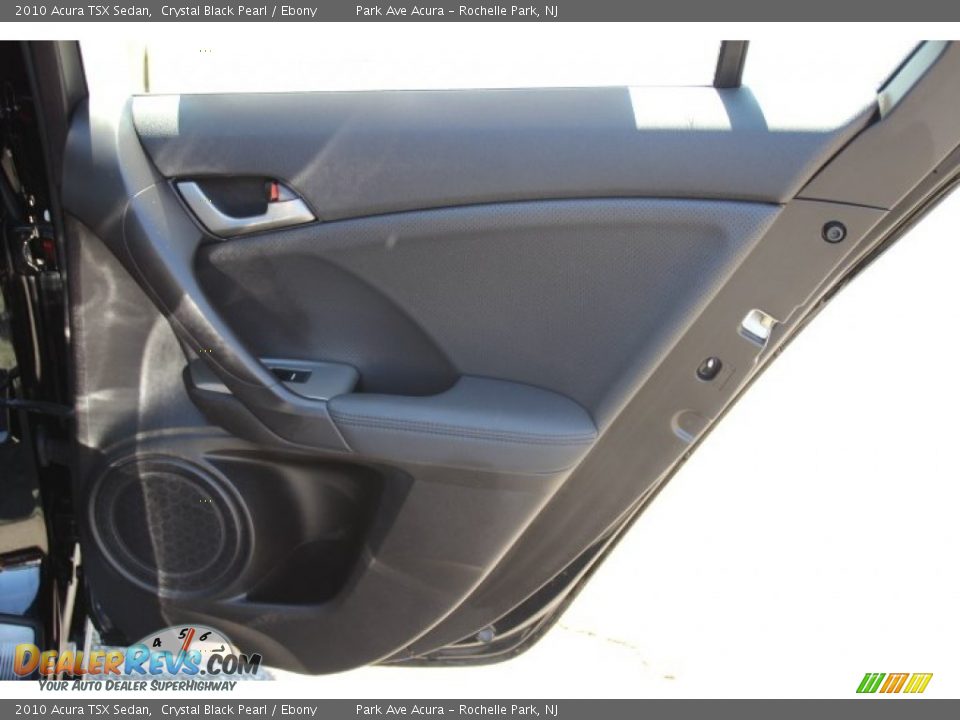 2010 Acura TSX Sedan Crystal Black Pearl / Ebony Photo #23
