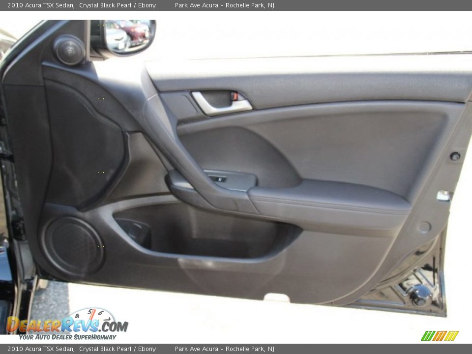 2010 Acura TSX Sedan Crystal Black Pearl / Ebony Photo #25