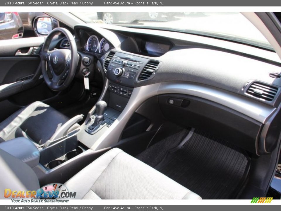 2010 Acura TSX Sedan Crystal Black Pearl / Ebony Photo #26