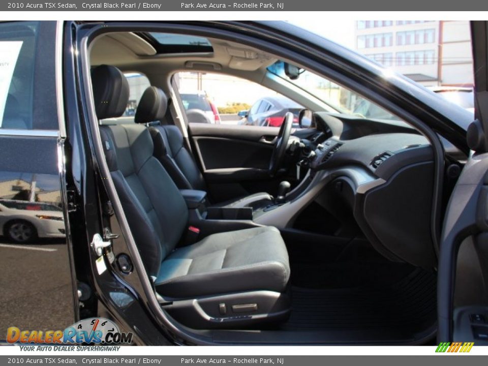 2010 Acura TSX Sedan Crystal Black Pearl / Ebony Photo #27