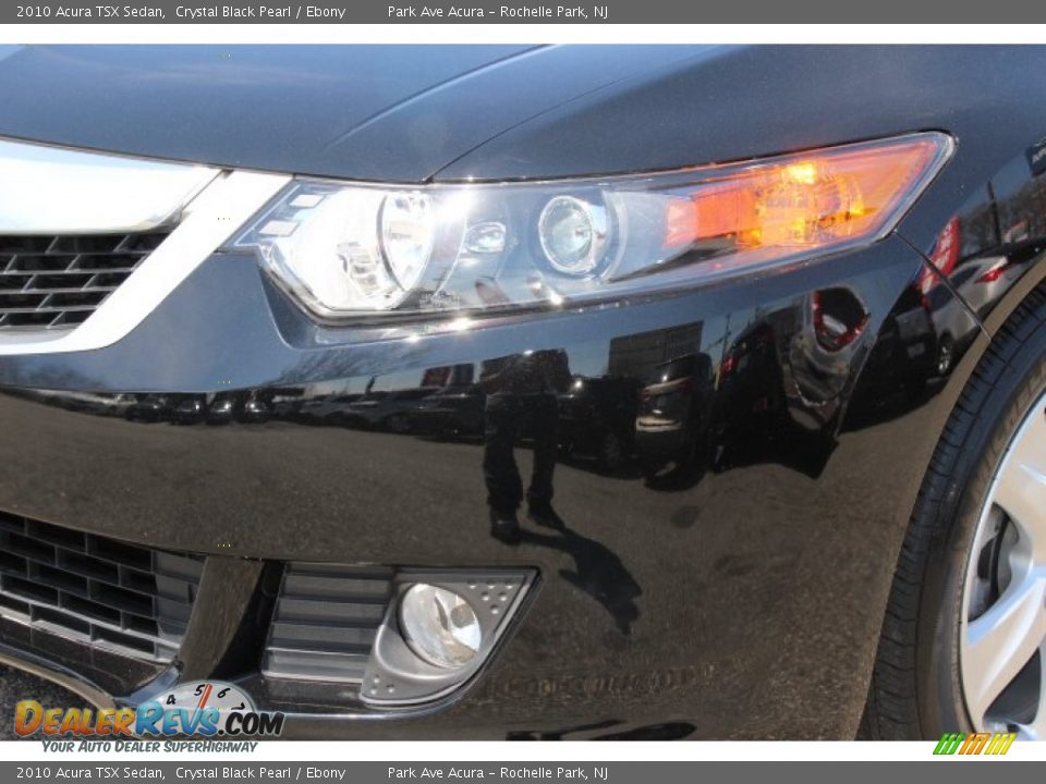 2010 Acura TSX Sedan Crystal Black Pearl / Ebony Photo #30