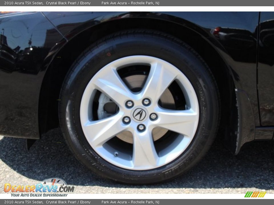 2010 Acura TSX Sedan Crystal Black Pearl / Ebony Photo #31