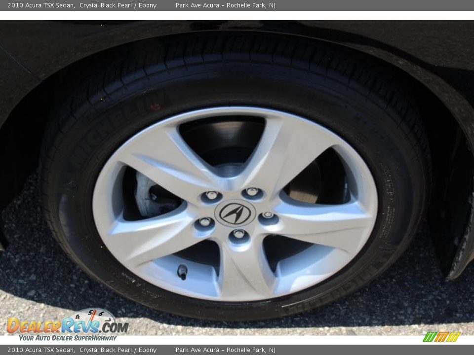 2010 Acura TSX Sedan Crystal Black Pearl / Ebony Photo #32