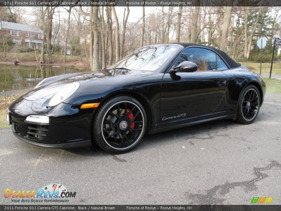 Front 3/4 View of 2011 Porsche 911 Carrera GTS Cabriolet Photo #1